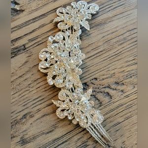 Luxury Silver Color And Rhinestone Wedding/Bridal/Prom Hair Comb Hair Piece